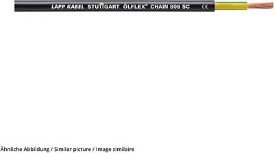 Produktbild von Lapp Ölflex Chain 809 Sc flexibles Industriekabel, 1 Ader, 10 mm² Querschnitt