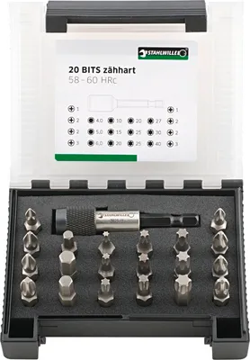 Produktbild von STAHLWILLE Bit-Box Modell1204/21-1 21 St.