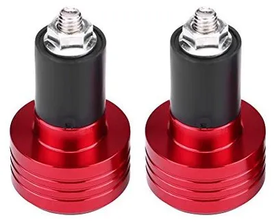 Produktbild von Lenkerendkappen - Aluminium Motorrad Griffe 22mm - Vibrationsdämpfung