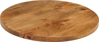 Produktbild von vidaXL Tischplatte Ø 50x2,5 cm Rund Massivholz Mango
