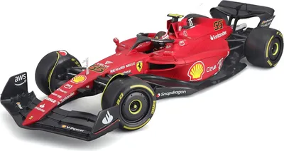 Image de Bburago 18-16812S - Maquette de voiture - F1 Ferrari SF-23, 2023 Sainz (échelle 1:18) Voiture de Formule 1