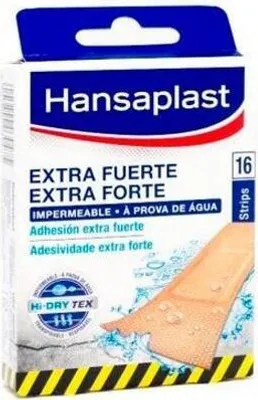 Produktbild von Hansaplast Extra Starker Klebeverband 16 Streifen