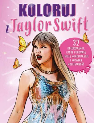 Obrázek produktu pro Kolorowanka z inspiracjami Taylor Swift 32 strony