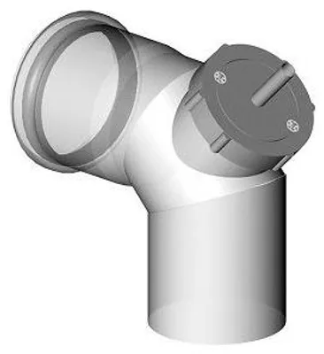 Produktbild von ALMEVA Starr Revisions-Bogen 87° DN160 (PBRB96)