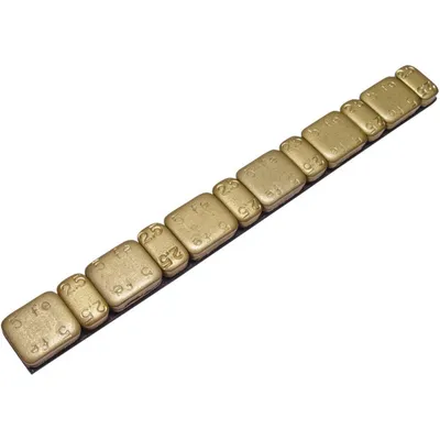 Zdjęcie produktu dla Ciężarki Do Kół -Odważniki Złote 45G 6X2.5G 6X5G