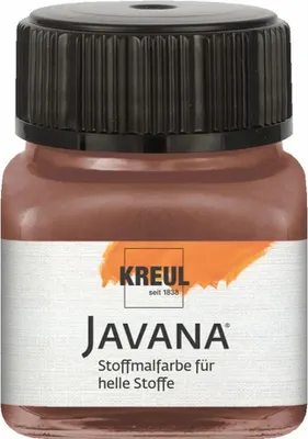 Produktbild von KREUL Javana Stoffmalfarbe für helle Stoffe Rehbraun 20 ml