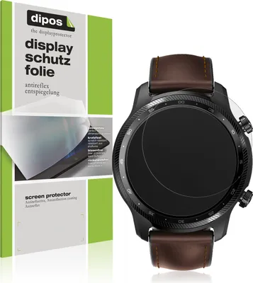 Produktbild von 5x Schutzfolie für Ticwatch Pro 3 Ultra matt Displayschutzfolie Folie Display Schutz dipos