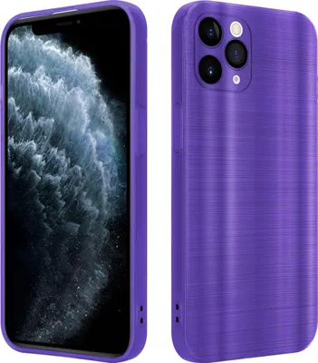 Immagine prodotto di Custodia Cadorabo per Apple iPhone 11 PRO custodia protettiva in viola custodia del telefono cellulare custodia in silicone TPU custodia