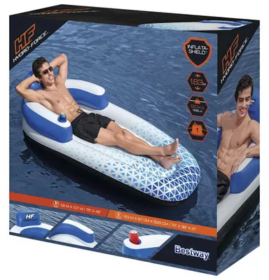 Immagine prodotto di Lettino Bestway Hydro Force 183x97 cm Blu
