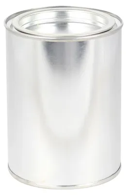 Produktbild von MIPA Leergebinde, Weissblech, blank, Für lösemittelh