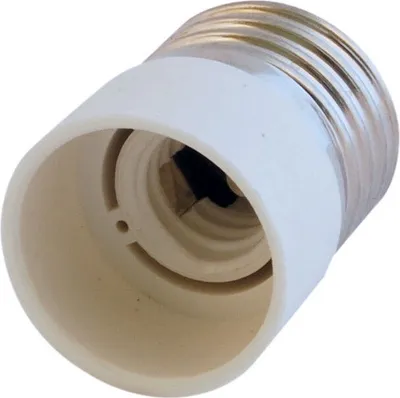 Produktbild von Sockeladapter für Leuchtmittel Adapter E27 E14 GU10  jede Kombination  E27 - E14
