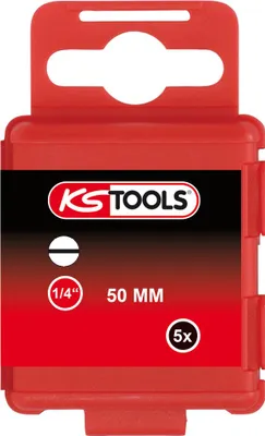 Produktbild von KS Tools 1/4 Bit Schlitz, 50 mm, 12 mm