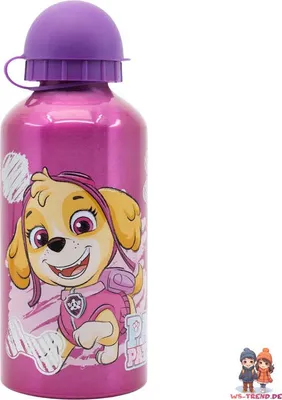 TDL Paw Patrol Trinkflasche Sport – Offiziell Lizenziert, 350 Ml, PVC-frei, Mit Schraubverschluss
