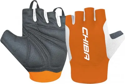 Produktbild von Chiba Handschuhe Mistral kurz Gr. L / 9, schwarz/orange