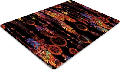 Obrázok produktu pre Podlahová ochranná podložka - Ochranná podložka pod stoličku - Podlahová podložka - 100x70 cm - Sen