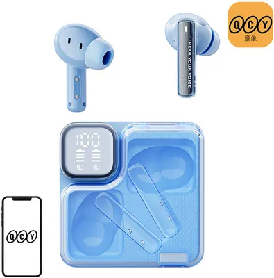 Image de QCY - T31 blue - Casque d'écoute
