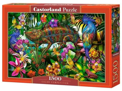 Produktbild von CASTORLAND Puzzle Bunter Wettbewerb 1500 Teile