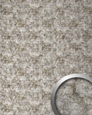 Immagine prodotto di Pannello murale autoadesivo WallFace DECO 17275 vintage liscio lucido argento 2,6 m2