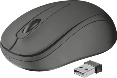 Produktbild von Trust 21509, Beidhändig, Optisch, RF Wireless, 1000 DPI, Schwarz