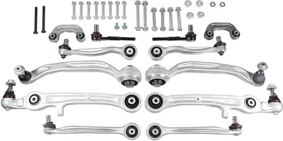 Produktbild von METZGER 59000448 Querlenker Reparatursatz für AUDI A6 Avant (4F5, C6) Vorne Links Vorne Rechts