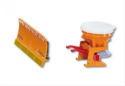 Produktbild von Siku Salzstreuer mit Räumschild  orange; 2058