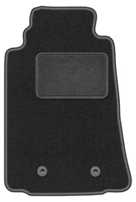 Image de Tapis conducteur en moquette pour Mazda MX-5 III 2005-2015 (cabriolet) – 1 pièce, gris graphite, sur mesure – Wielganizator LUX