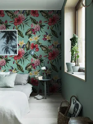 Produktbild von Coloray Fototapete 208x146 cm Vlies-Fototapete - Hawaii-Blumen