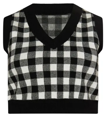 Produktbild von VANJA damen westen - schwarz weiss, M