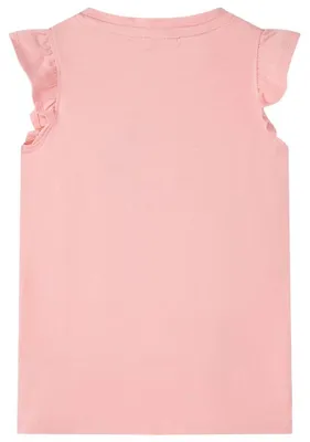 Image de vidaXL T-shirt enfant rose 116