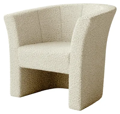 Produktbild von MIRJAN24 Sessel Niko Boucle, Relaxsessel, Elegant Armsessel, Fernsehsessel, Sitzmöbel (Farbe: Lambi 08)