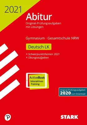 Produktbild von STARK Abiturprüfung NRW 2021 - Deutsch LK