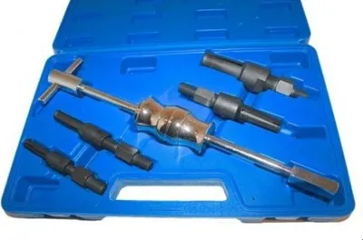 Image de Extracteur de trou borgne, jeu d'extracteurs avec marteau coulissant, 10 à 32 mm
