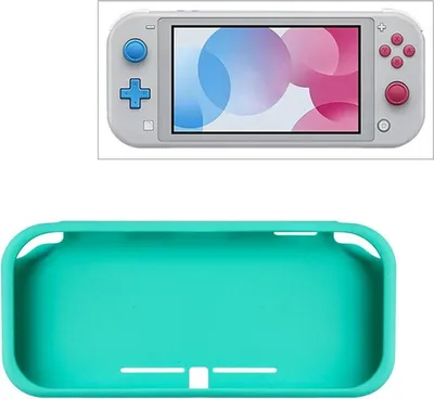 Image de Housse de protection en silicone pour Switch Lite(bleu)