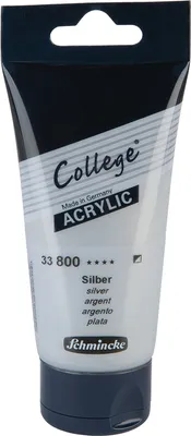 Produktbild von Schmincke 75ml College Acryl Silber Acryl 33 800 013 ***