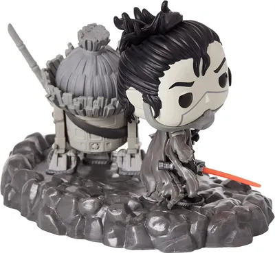 Image de Star Wars Funko POP  Movie Moments Ensemble de figurines PVC à collectionner - The Ronin et B5-56