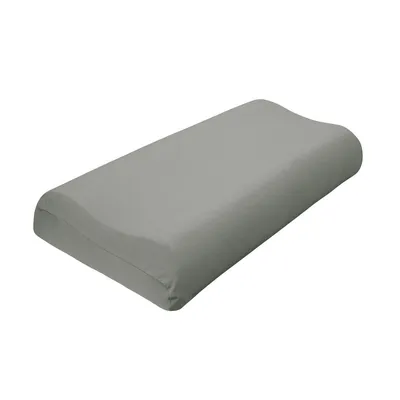 Produktbild von Traumschlaf Universal Bezug für Nackenstützkissen L-XL, Höhe 11-14 cm grau