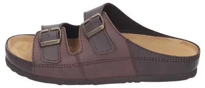 Produktbild von Dr. Brinkmann Herren Pantoletten, Braun, 45 EU