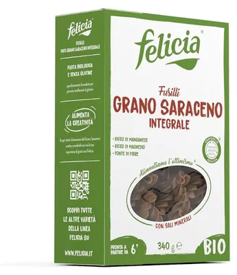 MAKARON GRYCZANY ŚWIDERKI BEZGLUTENO 340G FELICIA