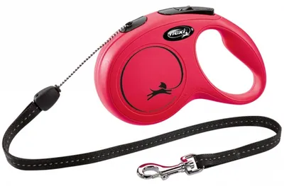 Obrázek produktu pro flexi New Classic S lano 8 m červené