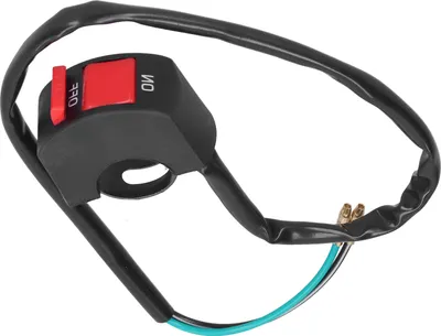 Produktbild von Motorrad-Lenkerlichtschalter EIN/AUS-Taste Wasserdicht für ATV UTV Scooter 7/8 Zoll
