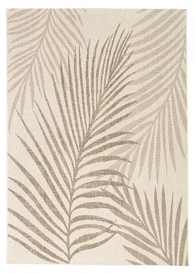 Produktbild von In- & Outdoor Jute Teppich - Nomad Leaves Creme