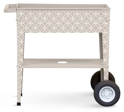 Produktbild von Herstera Garden Metall Hochbeet Barcelona Taupe 85x50x80 cm