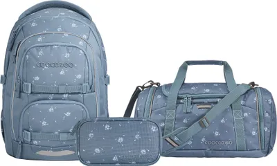 Produktbild von Coocazoo, Schulrucksack-Set PORTER, Bloomy Daisy 3-teilig