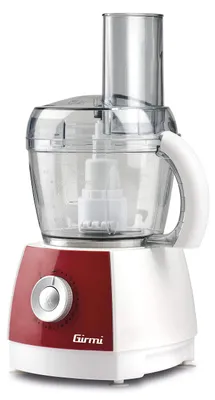 Multifunktions-Zerkleinerer 300 W, 10 Stufen, 0,8 l, rot/weiß