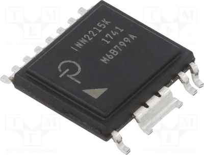 Obrázok produktu pre 1x 93÷107 kHz, eSOP-R16B, 2,7 Ω, INN2215K, stabilizátor napätia – obvody PWM, AC/DC meniče, zdroje s prepínanou reguláciou