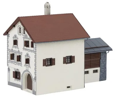 Zdjęcie produktu dla Faller 130632 Bündnerhaus Bergün Epoch III