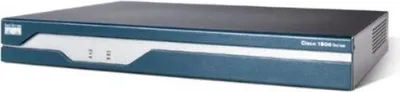 Produktbild von Cisco 1841, 10, 100 Mbit/Sek, 10/100Base-T(X), Ethernet (RJ-45), IEEE 802.3af, BGP, 3DES, DES