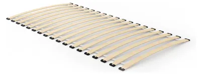 Produktbild von Lattenrost für Matratze, 100 x 200 cm, mit 22 federnden Leisten