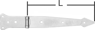 Produktbild von Pollmann Werfgehänge 35x2,5x300 mm hell verz.