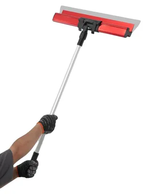 Productafbeelding van Gipskarton gladstrijkset, 35 cm, 60 cm, 80 cm, 0,4 mm blad dikte, ergonomische handgreep